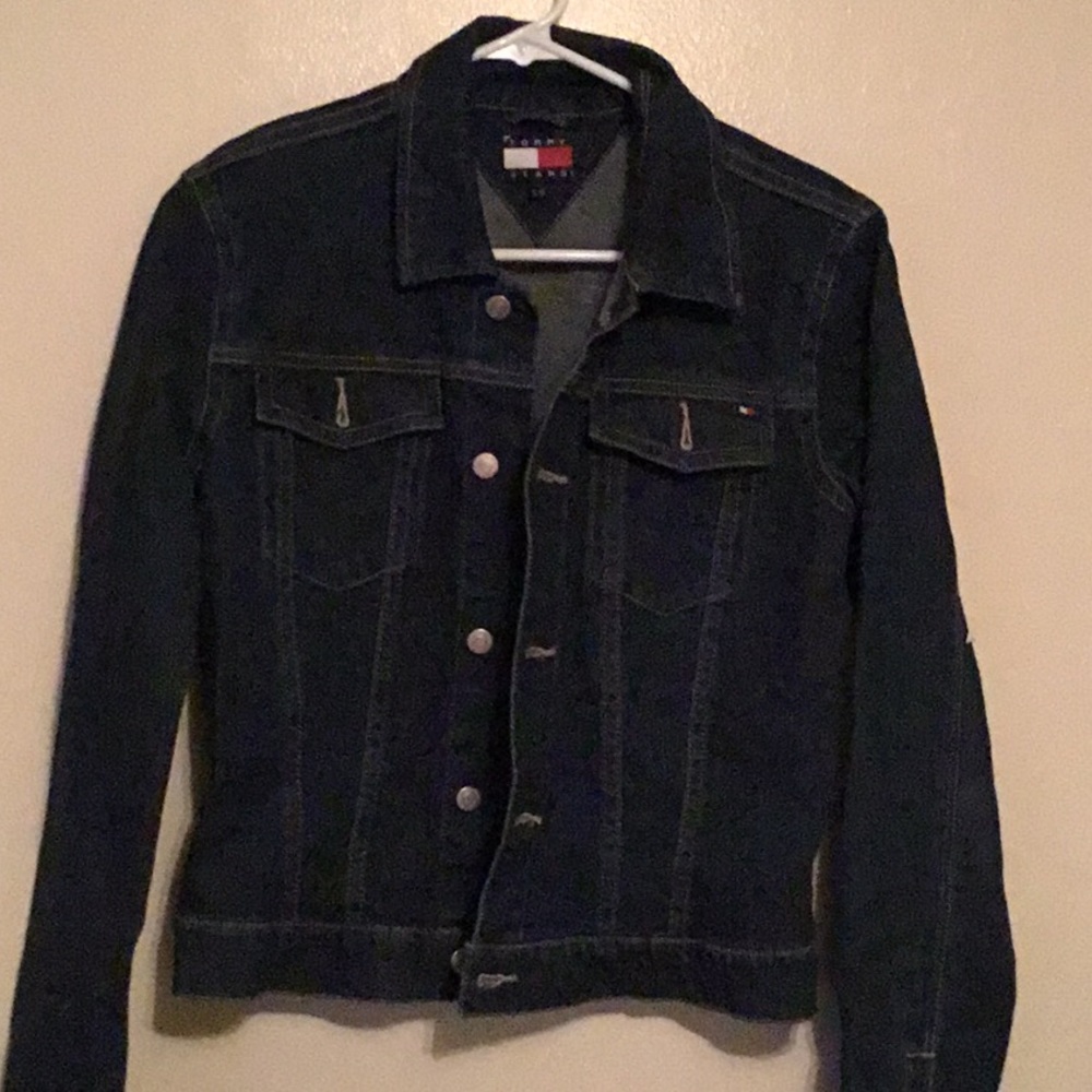 Vintage Tommy jeans jean jacket women’s large